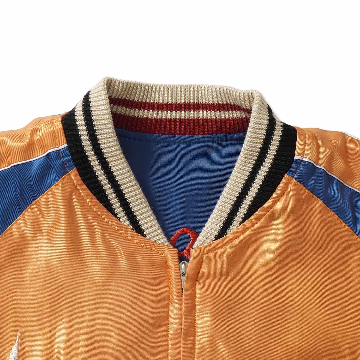 TAILOR TOYO �ơ��顼���Ρ����������Mid 1950s Style Acetate Souvenir Jacket ��TIGER HEAD�� �� ��JAPAN MAP��  TT15877-125