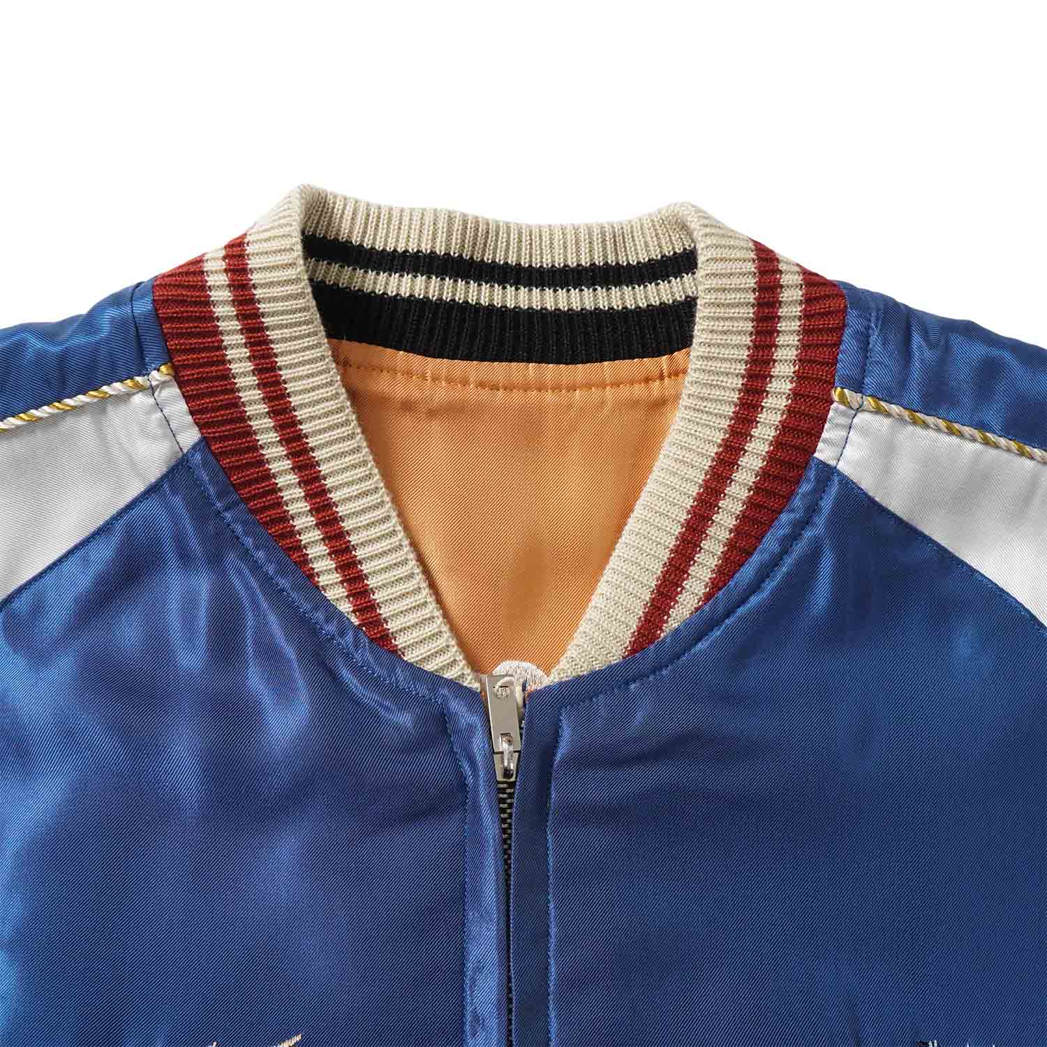 TAILOR TOYO �ơ��顼���Ρ����������Mid 1950s Style Acetate Souvenir Jacket ��TIGER HEAD�� �� ��JAPAN MAP��  TT15877-125