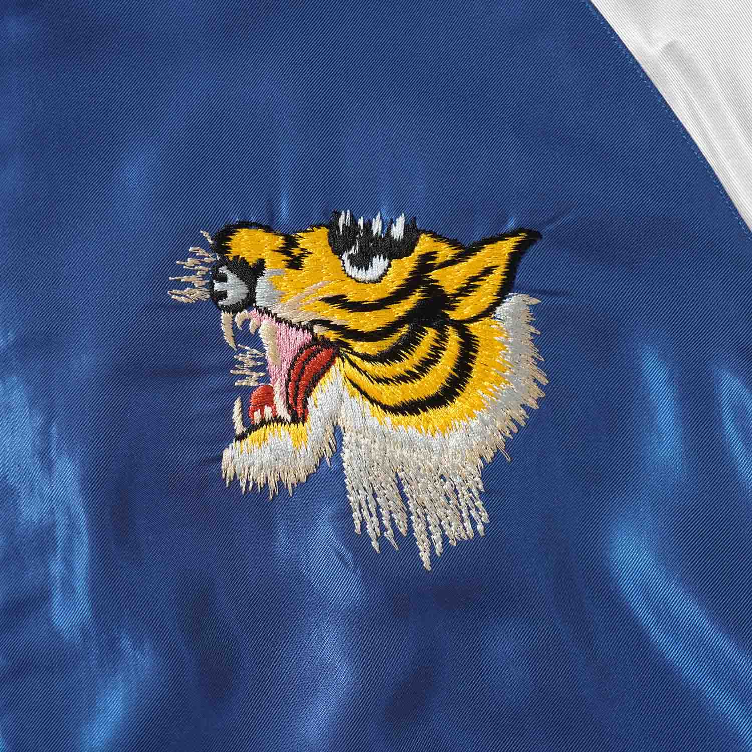 TAILOR TOYO �ơ��顼���Ρ����������Mid 1950s Style Acetate Souvenir Jacket ��TIGER HEAD�� �� ��JAPAN MAP��  TT15877-125