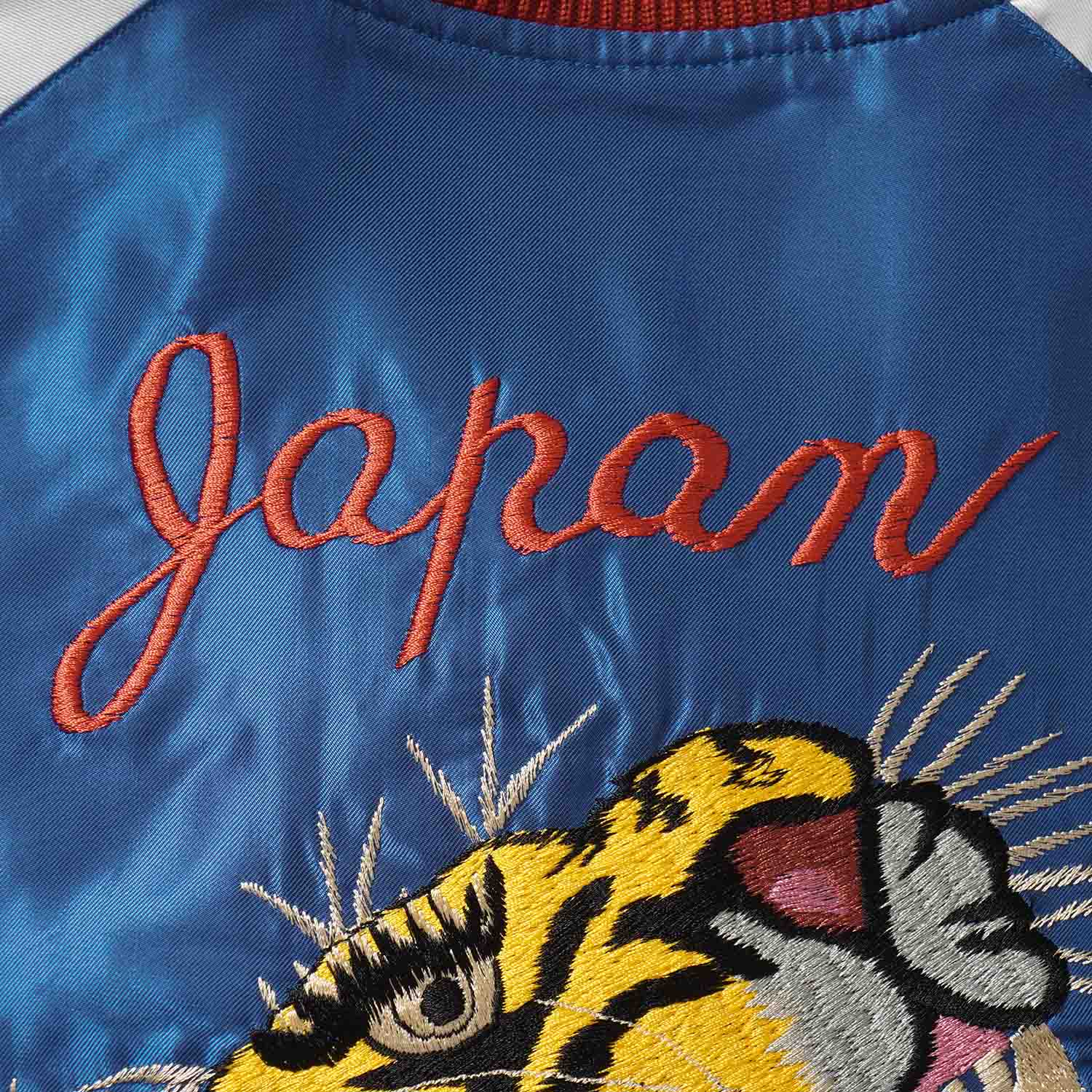 TAILOR TOYO �ơ��顼���Ρ����������Mid 1950s Style Acetate Souvenir Jacket ��TIGER HEAD�� �� ��JAPAN MAP��  TT15877-125