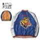 TAILOR TOYO �ơ��顼���Ρ����������Mid 1950s Style Acetate Souvenir Jacket ��TIGER HEAD�� �� ��JAPAN MAP��  TT15877-125