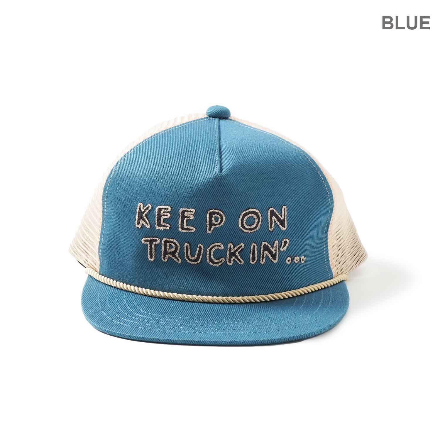 WEIRDO ����������  ˹�� ����å�  "KEEP ON TRUCKIN' - TRUCKER CAP"  WRD61G02