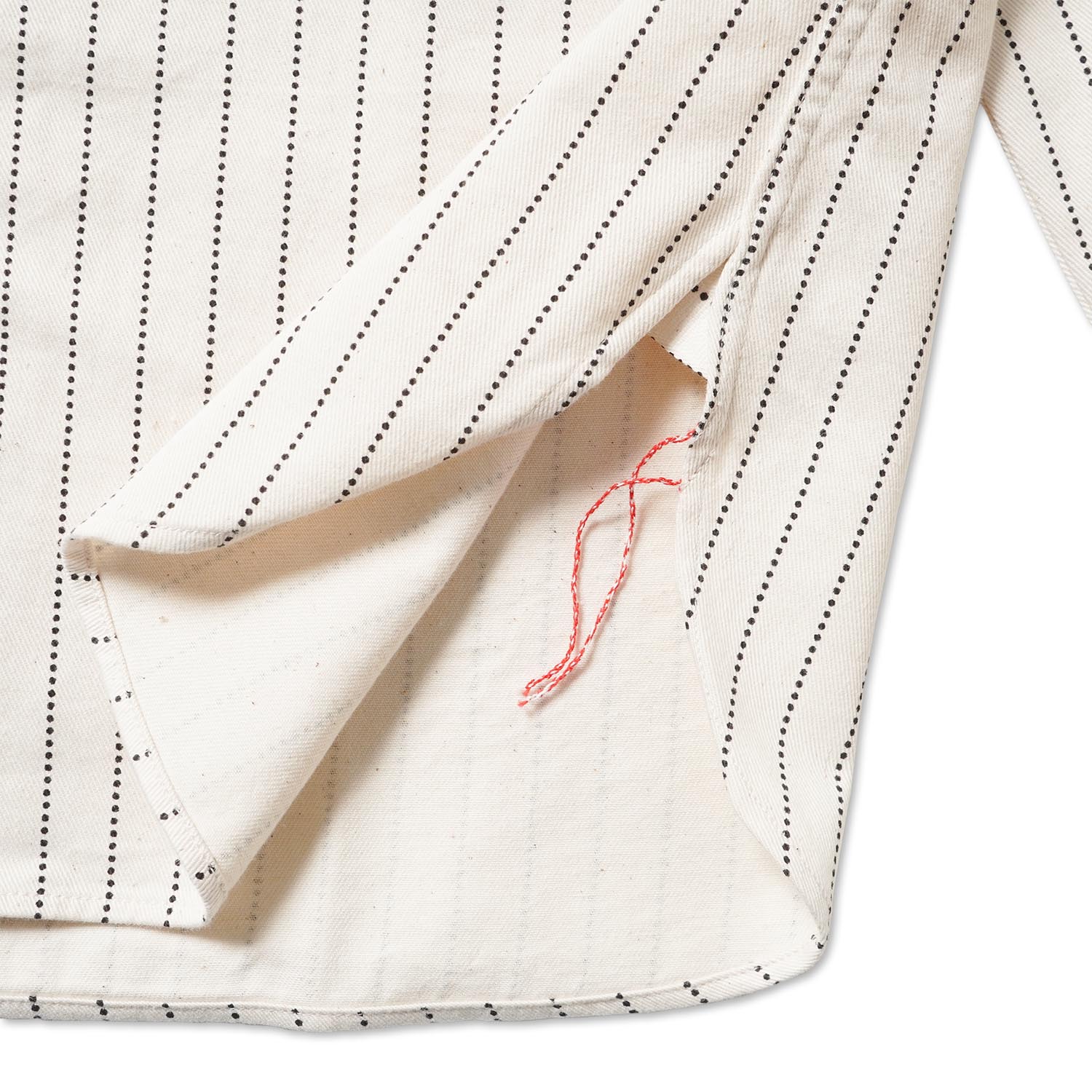 SUGAR CANE ���奬�������� Ĺµ ����� "FICTION ROMANCE 8.5oz. WHITE WABASH STRIPE WORK SHIRT" SC27076