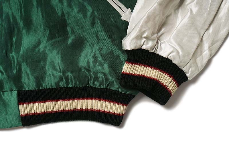 TAILOR TOYO ơ顼ΡEarly 1950s Style Acetate Souvenir Jacket  ROARING TIGER  JAPAN MAP  TT15682-145