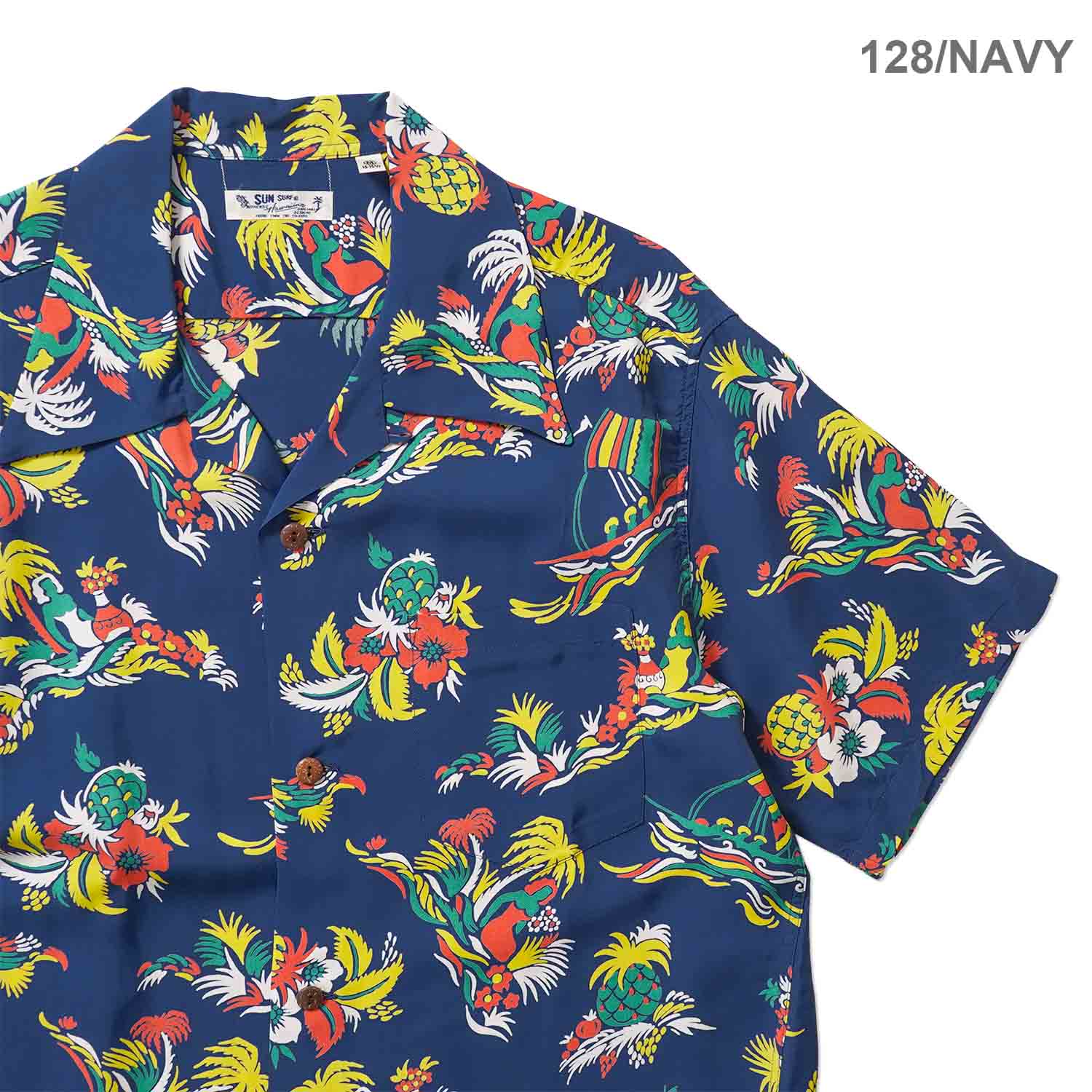 SUN SURF ���󥵡��� Ⱦµ �����ϥ���� RAYON HAWAIIAN SHIRT ��ISLAND TRIP�� SS39620