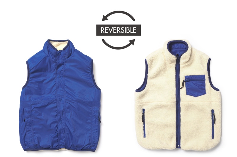 SUGAR CANE ���奬�������� �٥��� "BOA FLEECE REVWRSIBLE VEST" SC14458-133