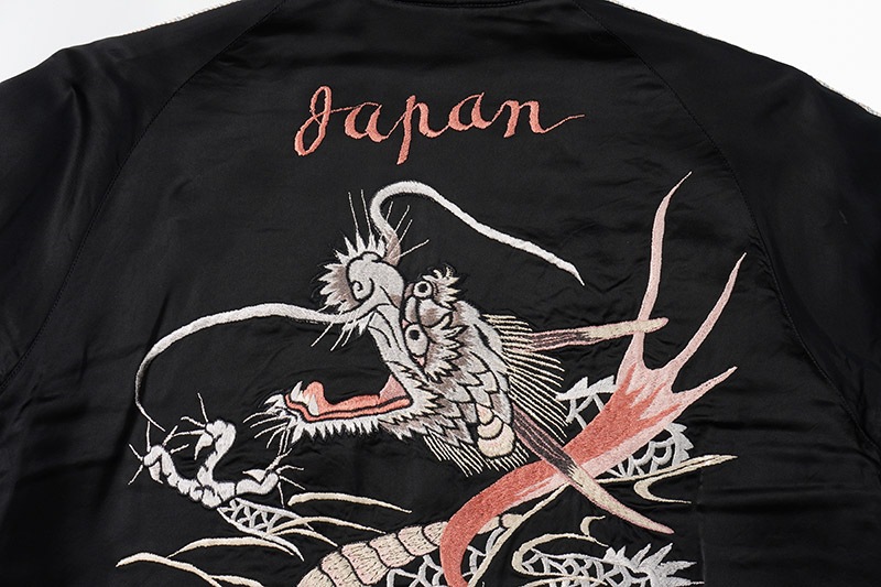 TAILOR TOYO ơ顼   Early 1950s Style Acetate Souvenir Jacket KOSHO & CO. Special Edition SILVER DRAGON  TANGLED DRAGONS TT15619-119