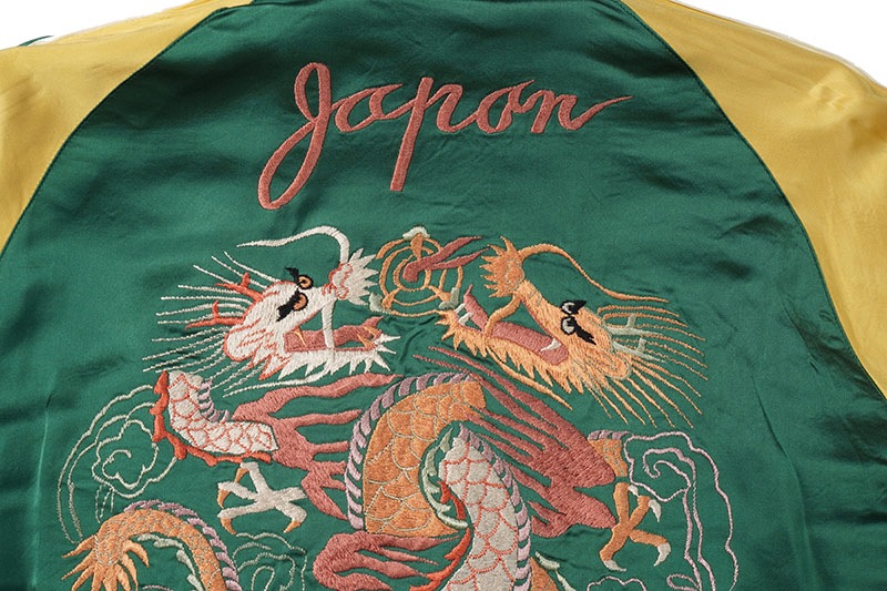 TAILOR TOYO ơ顼   Early 1950s Style Acetate Souvenir Jacket KOSHO & CO. Special Edition SILVER DRAGON  TANGLED DRAGONS TT15619-119