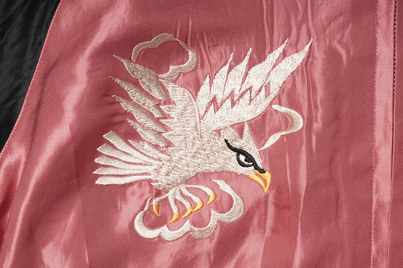 TAILOR TOYO �ơ��顼���Ρ����������Early 1950s Style Acetate Souvenir Jacket  ��WHITE EAGLE�� �� ��LANDSCAPE��  TT15682-162