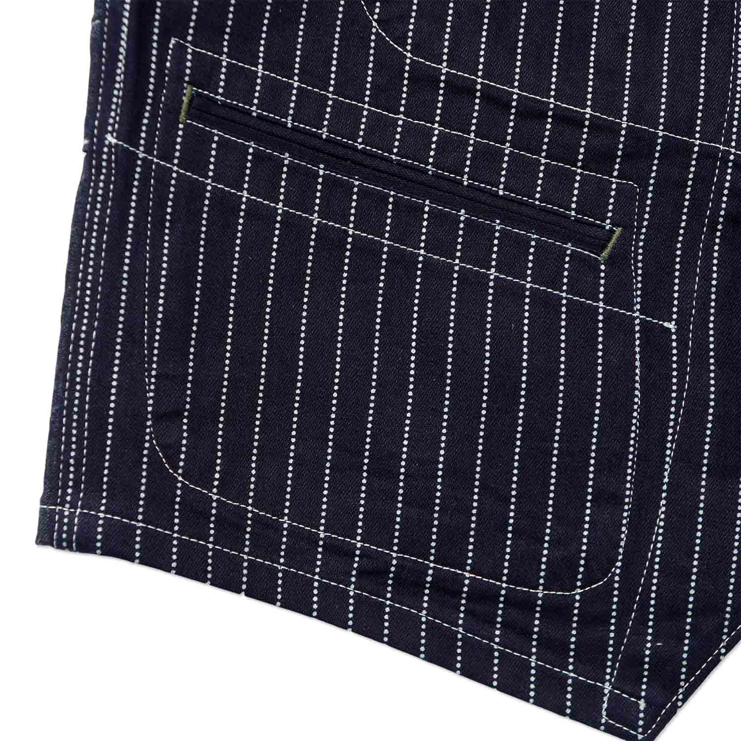 SUGAR CANE ���奬�������� �٥��� 9oz. WABASH STRIPE WORK VEST  SC12654