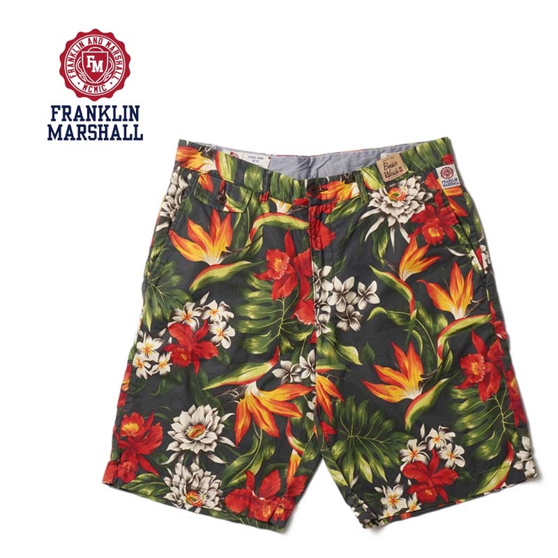 フランクリンマーシャル ボタニカル チノ ショートパンツ カーキ 楽天