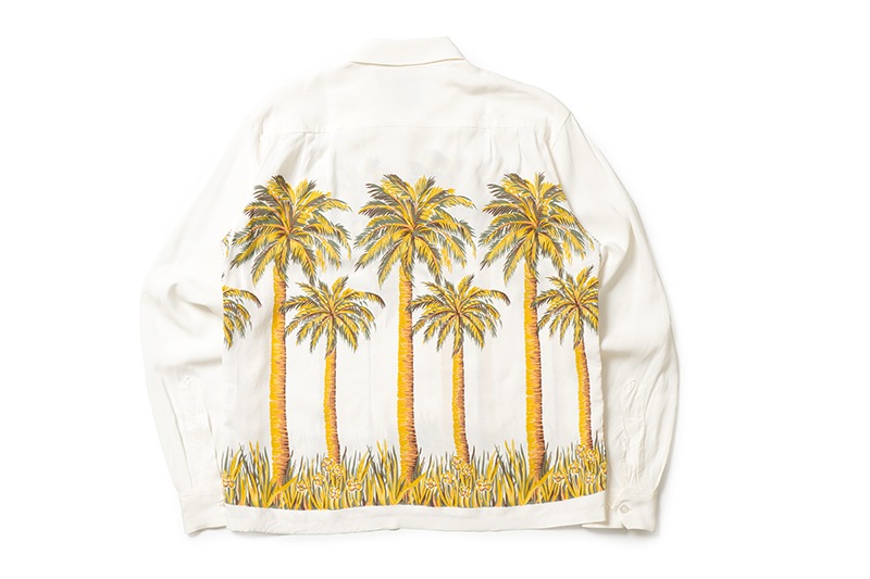 SUN SURF 󥵡 Ĺµ   DUKE KAHANAMOKU SPECIAL EDITION LONG SLEEVE "PALM TREE" DK29447