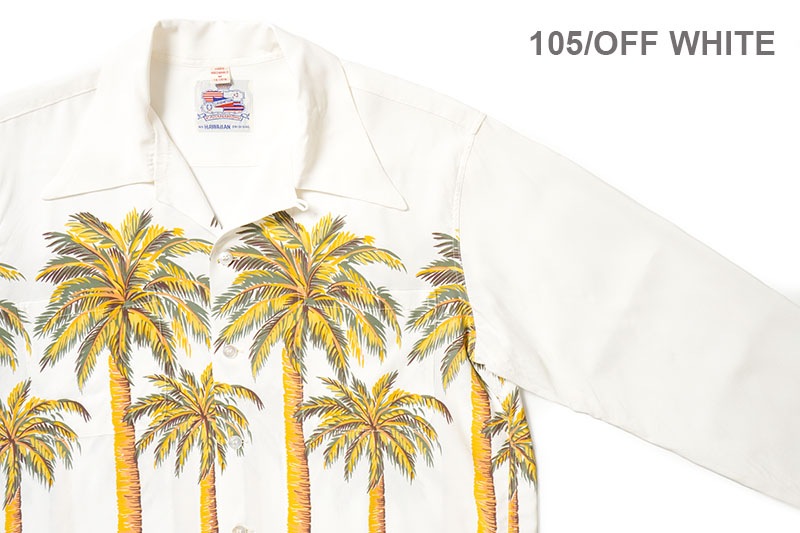 SUN SURF 󥵡 Ĺµ   DUKE KAHANAMOKU SPECIAL EDITION LONG SLEEVE "PALM TREE" DK29447