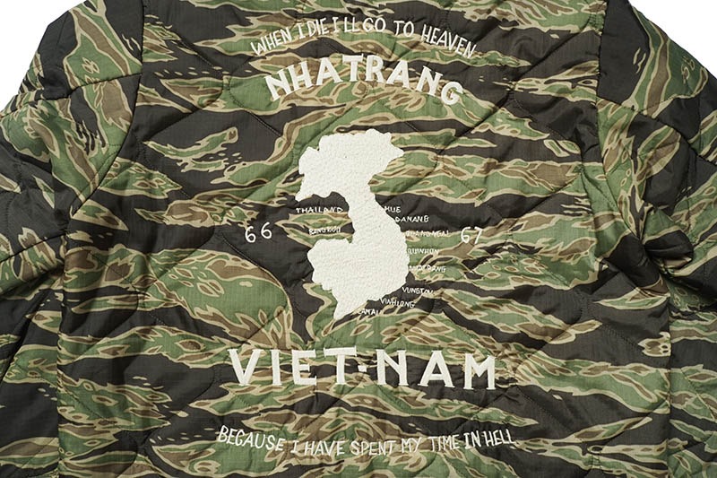 TAILOR TOYO �ơ��顼����  �٥ȥ����  Mid 1960s Style Vietnam Liner Jacket ��VIET-NAM MAP��  TT15799