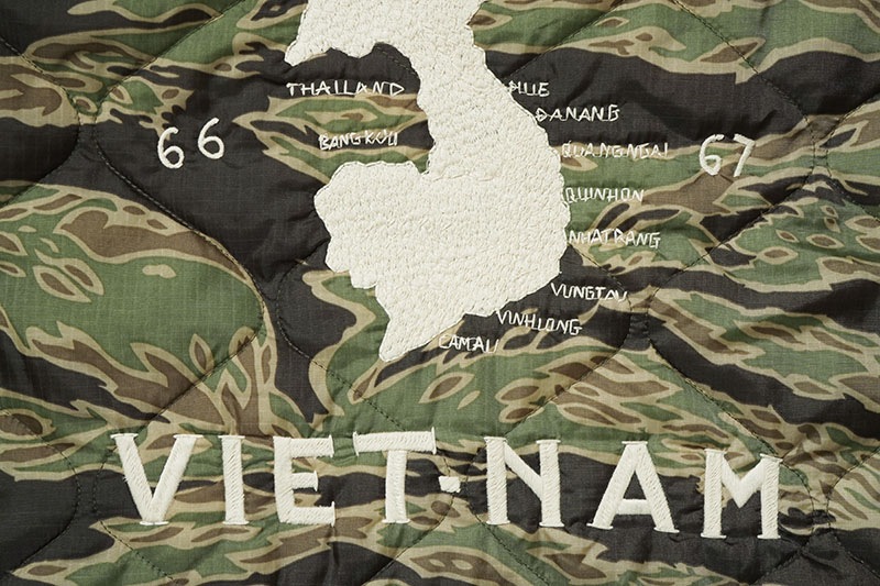 TAILOR TOYO �ơ��顼����  �٥ȥ����  Mid 1960s Style Vietnam Liner Jacket ��VIET-NAM MAP��  TT15799