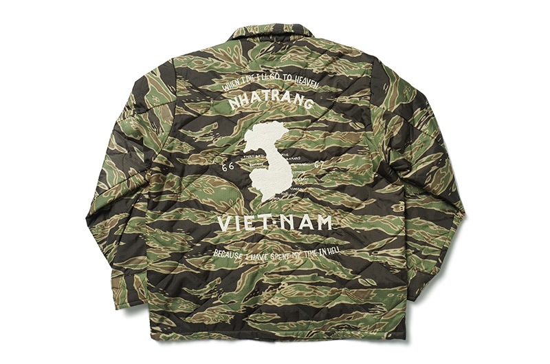 TAILOR TOYO �ơ��顼����  �٥ȥ����  Mid 1960s Style Vietnam Liner Jacket ��VIET-NAM MAP��  TT15799