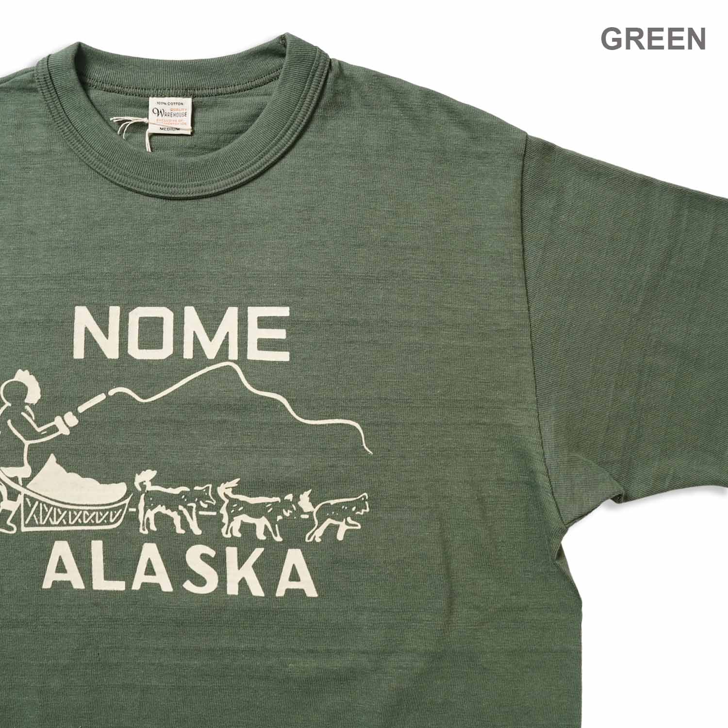 WAREHOUSE �������ϥ��� Ⱦµ T����� Lot 4601 "NOME" 4601-NOME(26SS)