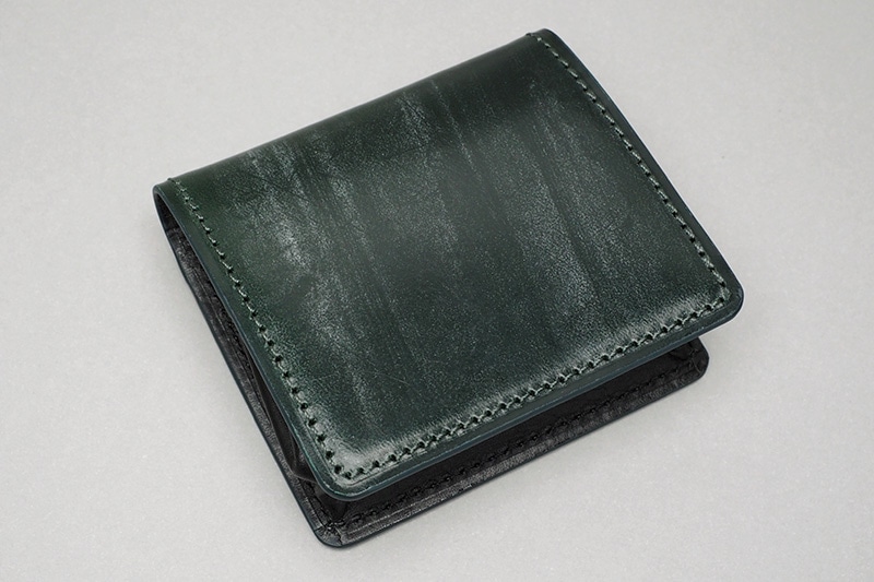 chapllin ����åץ�� �����󥱡��� BRIDLE LEATHER COIN CASE GREEN CPC-BOX-BRIDLE-GN