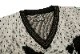 BELAFONTE �٥�ե����  �˥åȥ�������  RAGTIME WILD DUCK V NECK SWEATER (BLK x GRY)  BF-20-014-1