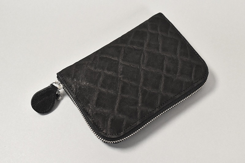 chapllin ����åץ�� �ߥɥ륦����å� ��ELEPHANT LEATHER MIDDLE WALLET�� BLACK CPW-RZM-EL