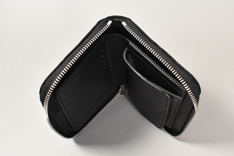 chapllin ����åץ�� �ߥɥ륦����å� ��ELEPHANT LEATHER MIDDLE WALLET�� BLACK CPW-RZM-EL