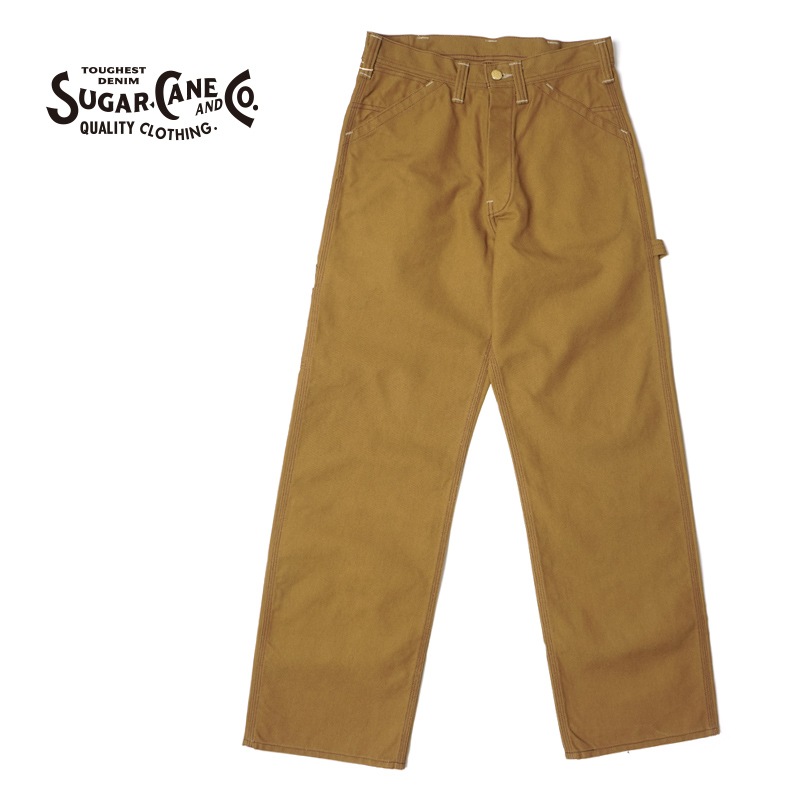 SUGAR CANE ���奬�������� �ѥ�� "13oz. BROWN DUCK WORK PANTS" SC42497