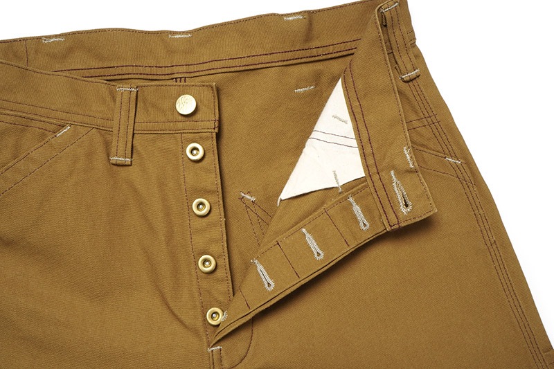 SUGAR CANE ���奬�������� �ѥ�� "13oz. BROWN DUCK WORK PANTS" SC42497
