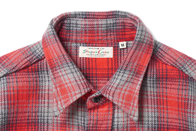 SUGAR CANE ���奬�������� Ĺµ ����� "FICTION ROMANCE HERRINGBONE TWILL CHECK WORK SHIRT"  SC29584