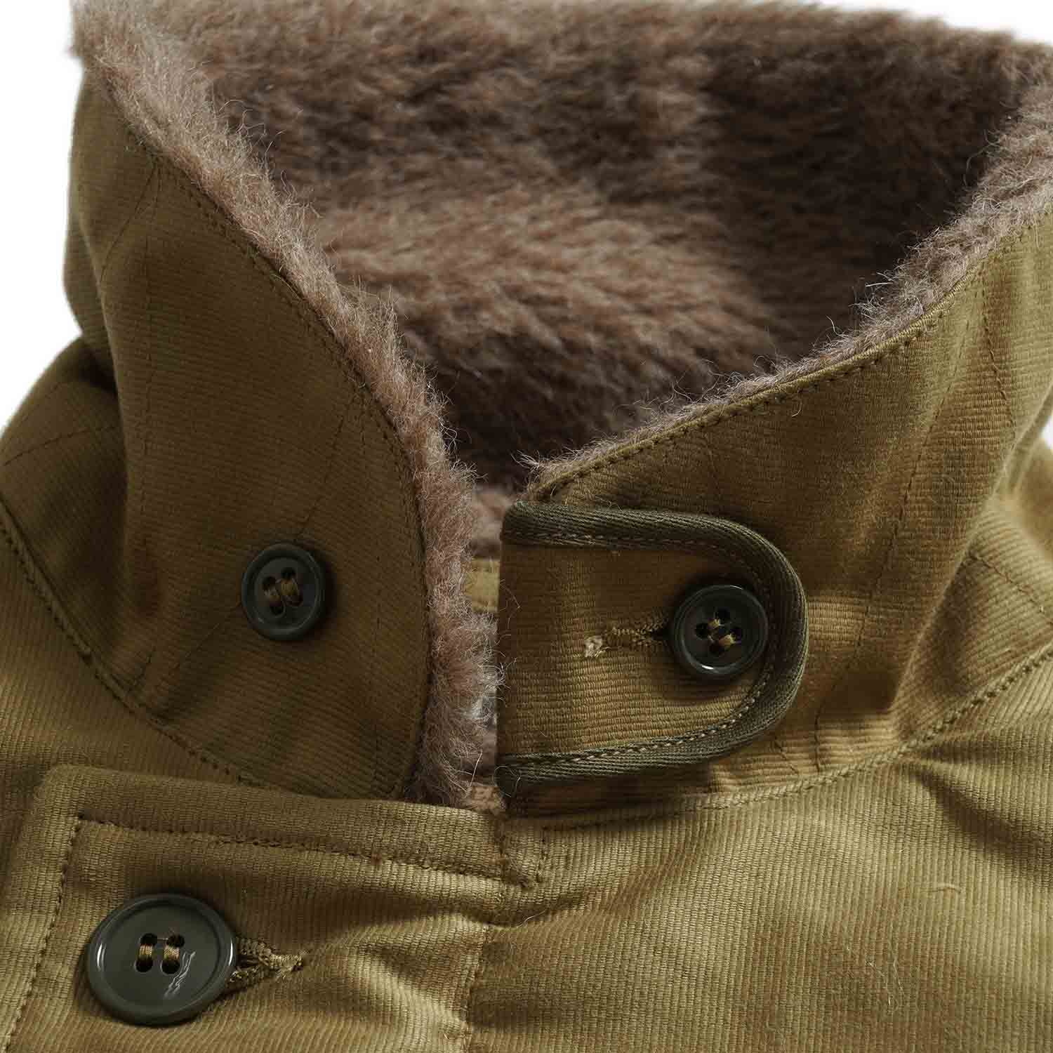 BUZZ RICKSON'S �Х��ꥯ���� N-1 ���㥱�å� Type N-1 Khaki "NAVY DEPARTMENT DEMOTEX-ED"  BR15345