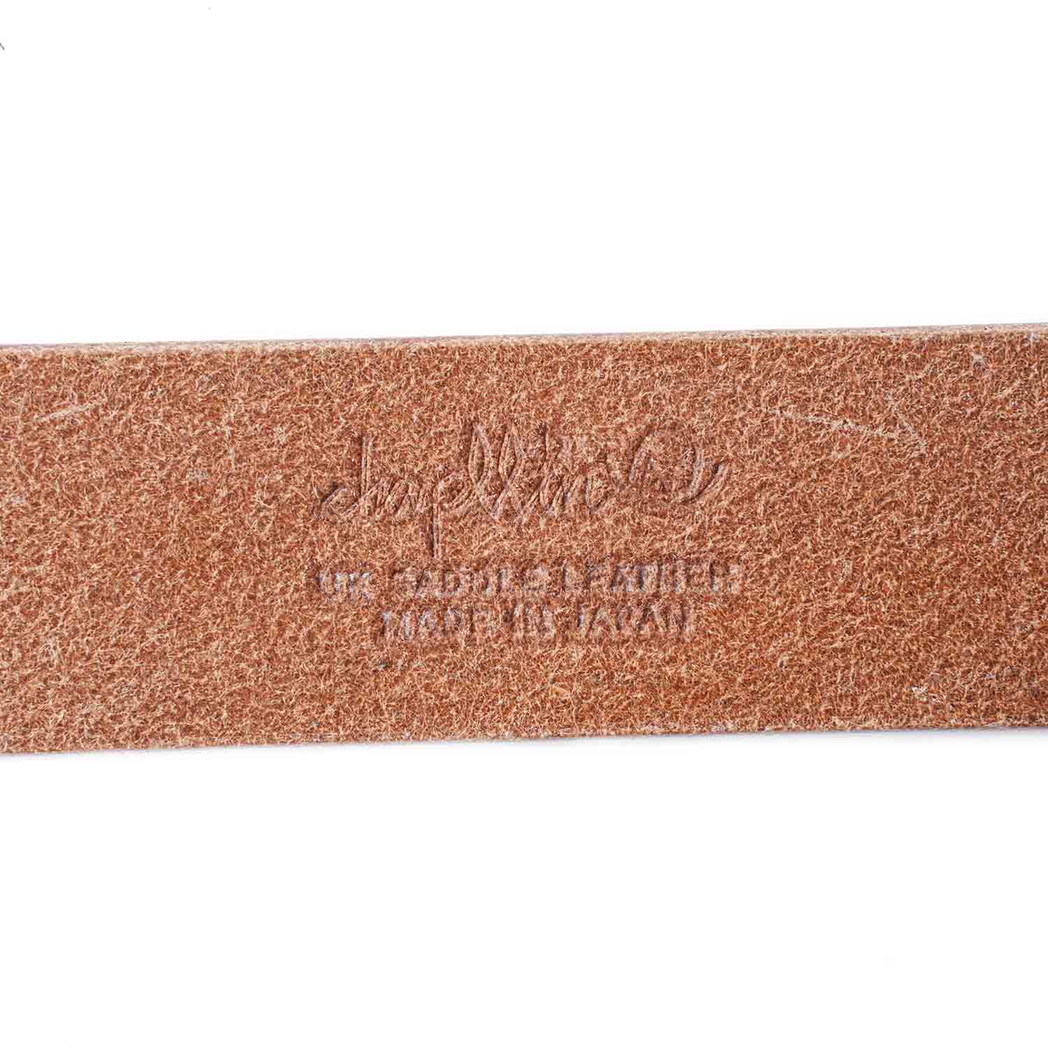 chapllin ����åץ�� �٥�� UK���ɥ�쥶�� UK SADDLE LEATHER BELT �̥�� CPB-UKSD-YN