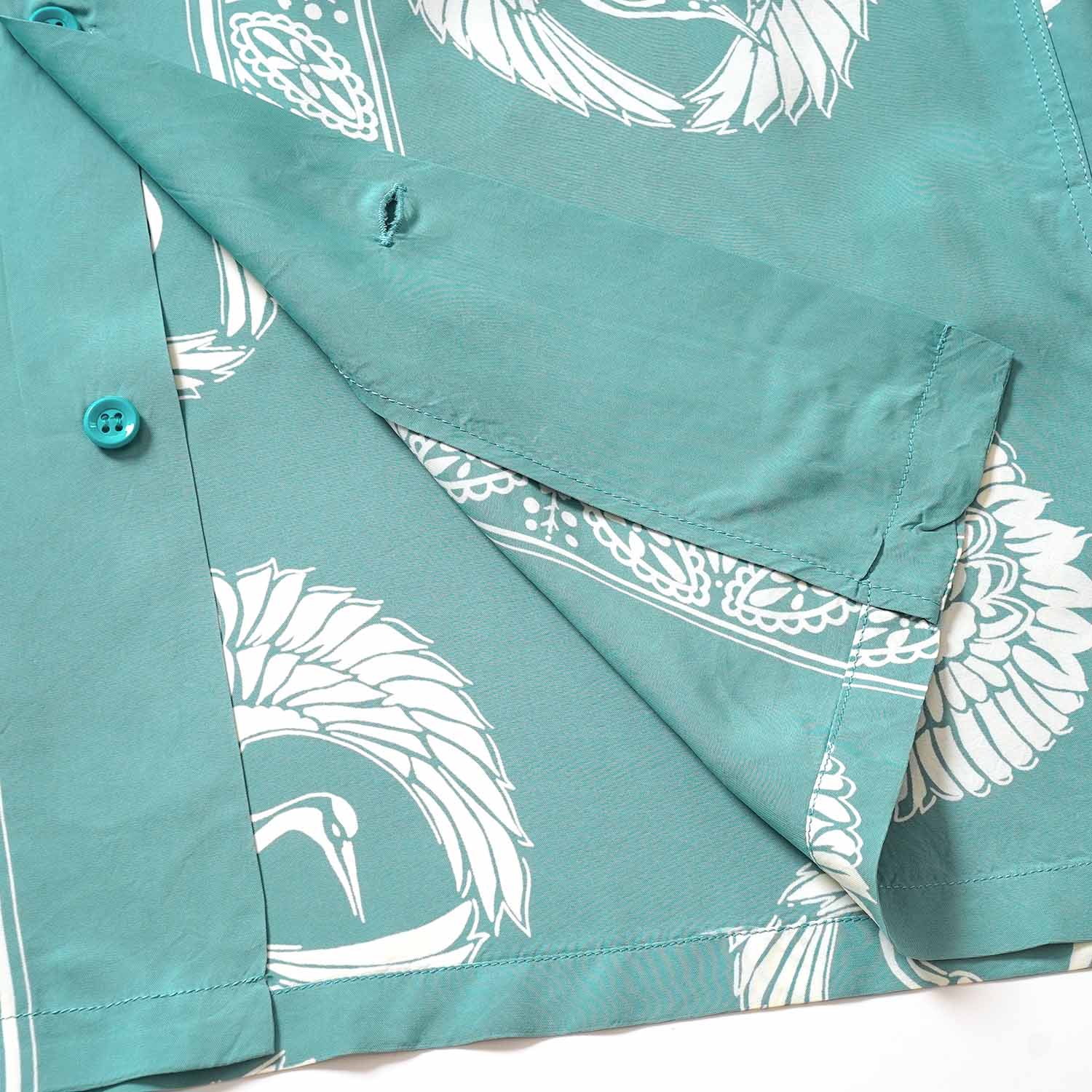 SUN SURF ���󥵡��� Ⱦµ �����ϥ���� RAYON HAWAIIAN SHIRT ��ORIENTAL BORDER�� SS39629