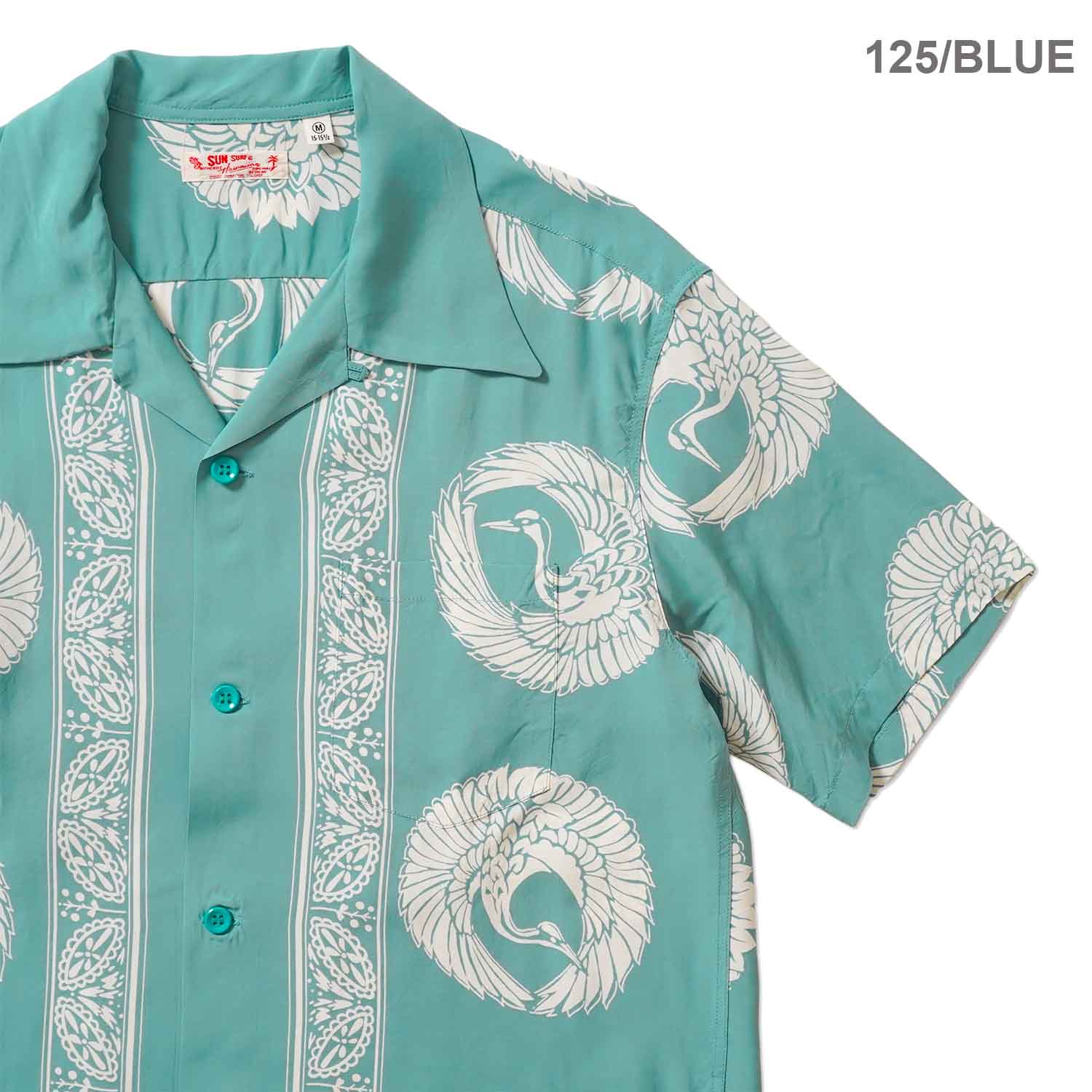 SUN SURF ���󥵡��� Ⱦµ �����ϥ���� RAYON HAWAIIAN SHIRT ��ORIENTAL BORDER�� SS39629