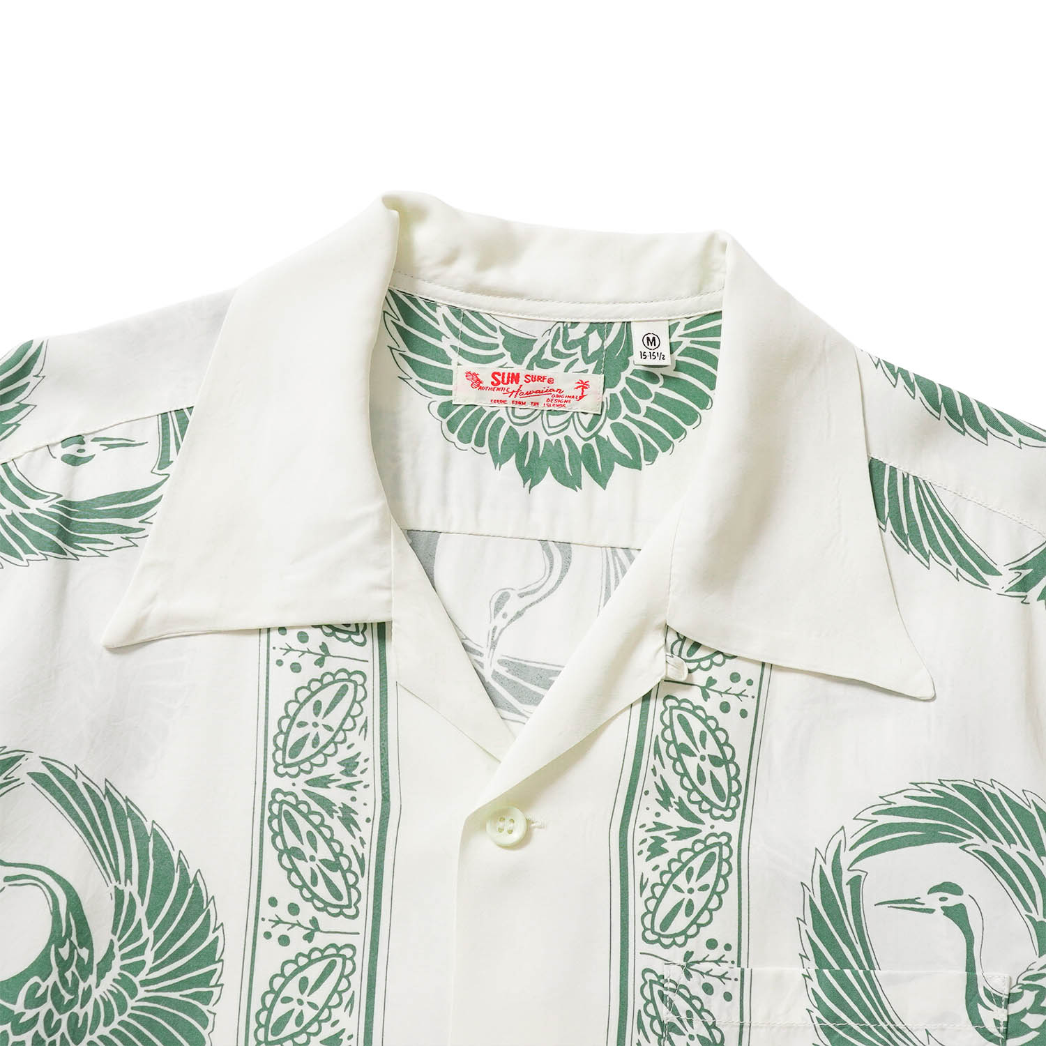 SUN SURF ���󥵡��� Ⱦµ �����ϥ���� RAYON HAWAIIAN SHIRT ��ORIENTAL BORDER�� SS39629