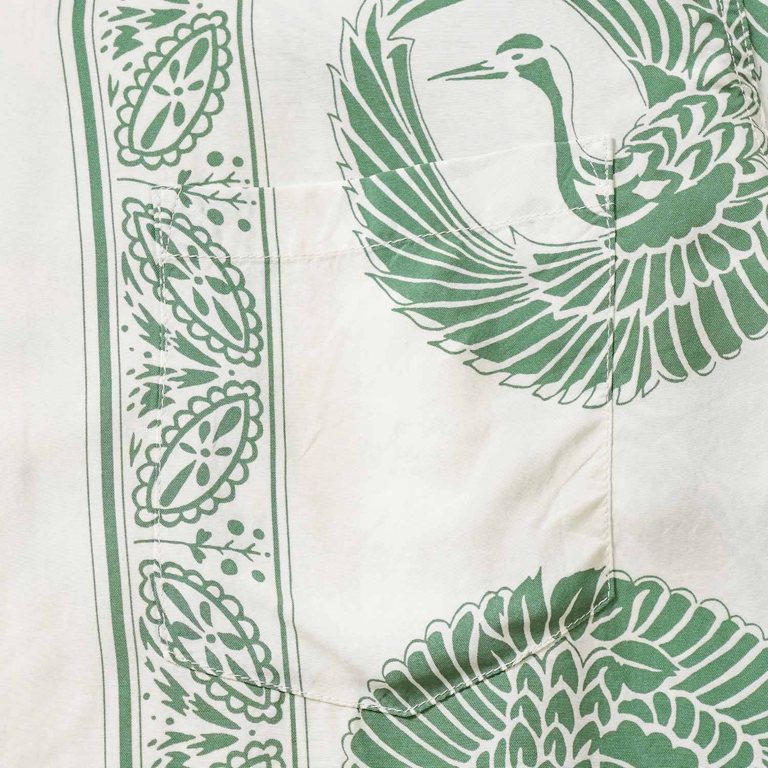 SUN SURF ���󥵡��� Ⱦµ �����ϥ���� RAYON HAWAIIAN SHIRT ��ORIENTAL BORDER�� SS39629