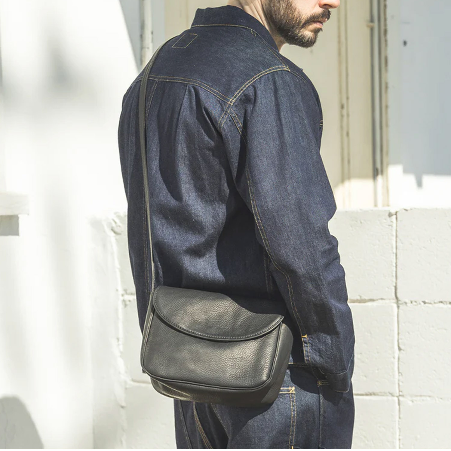MR.OLIVE �ߥ��������꡼�� ���������Хå� IMPERMA-LEATHER  "NEAT SHOULDER BAG"  ME668