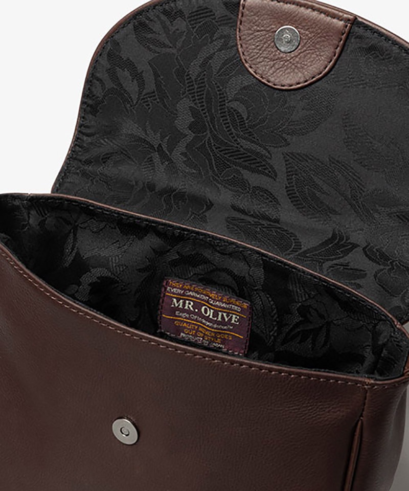 MR.OLIVE �ߥ��������꡼�� ���������Хå� IMPERMA-LEATHER  "NEAT SHOULDER BAG"  ME668