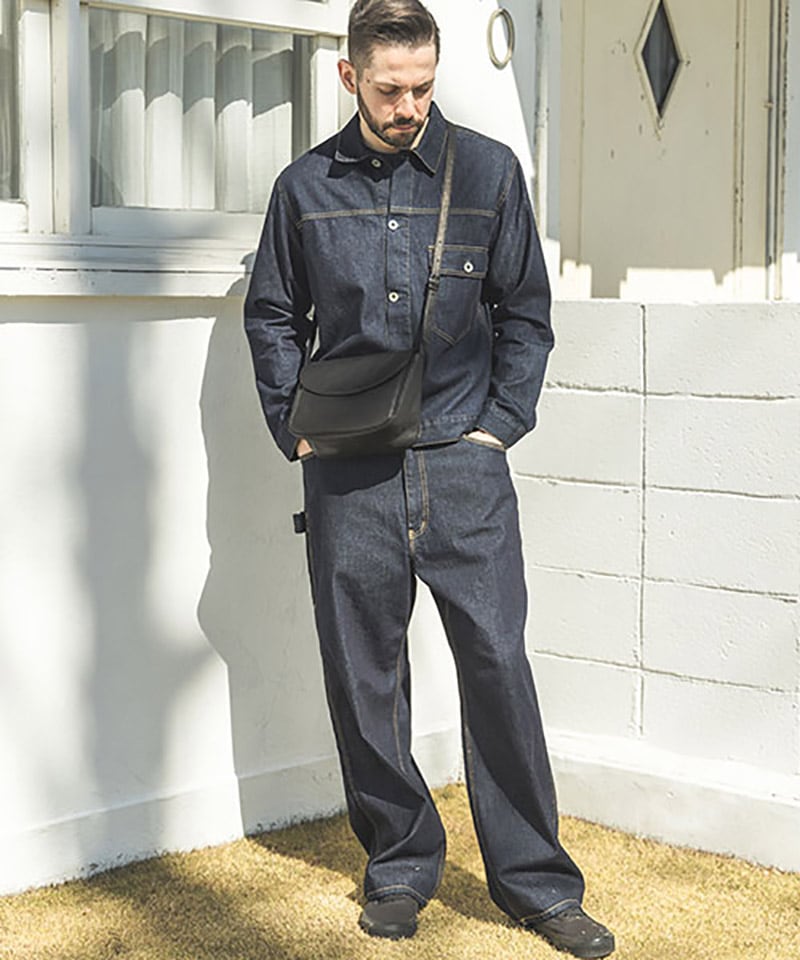 MR.OLIVE �ߥ��������꡼�� ���������Хå� IMPERMA-LEATHER  "NEAT SHOULDER BAG"  ME668