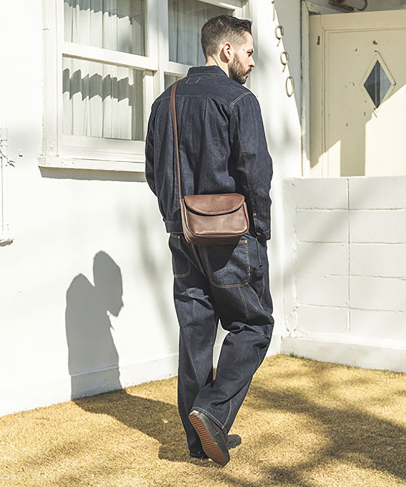 MR.OLIVE �ߥ��������꡼�� ���������Хå� IMPERMA-LEATHER  "NEAT SHOULDER BAG"  ME668