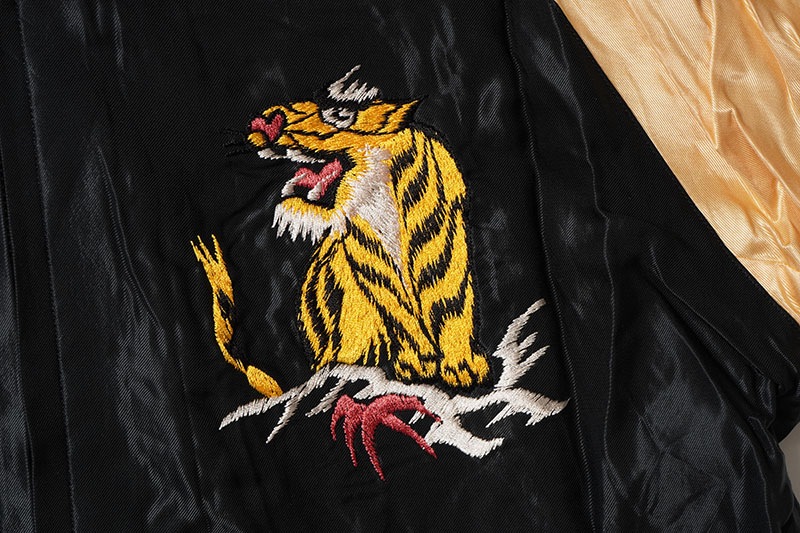 TAILOR TOYO �ơ��顼���� ��������� Early 1950s Style Acetate Souvenir Jacket ��JAPAN MAP�� �� ��GOLD DRAGON�� TT15542-119