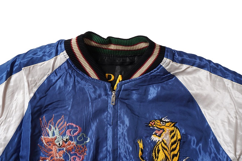TAILOR TOYO �ơ��顼���� ��������� Early 1950s Style Acetate Souvenir Jacket ��JAPAN MAP�� �� ��GOLD DRAGON�� TT15542-119