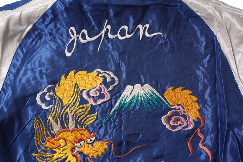 TAILOR TOYO �ơ��顼���� ��������� Early 1950s Style Acetate Souvenir Jacket ��JAPAN MAP�� �� ��GOLD DRAGON�� TT15542-119