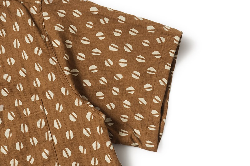 STAR OF HOLLYWOOD ���������֥ϥꥦ�å� Ⱦµ ����� DOBBY COTTON OPEN SHIRT "BLUE MOUNTAIN"  SH39498