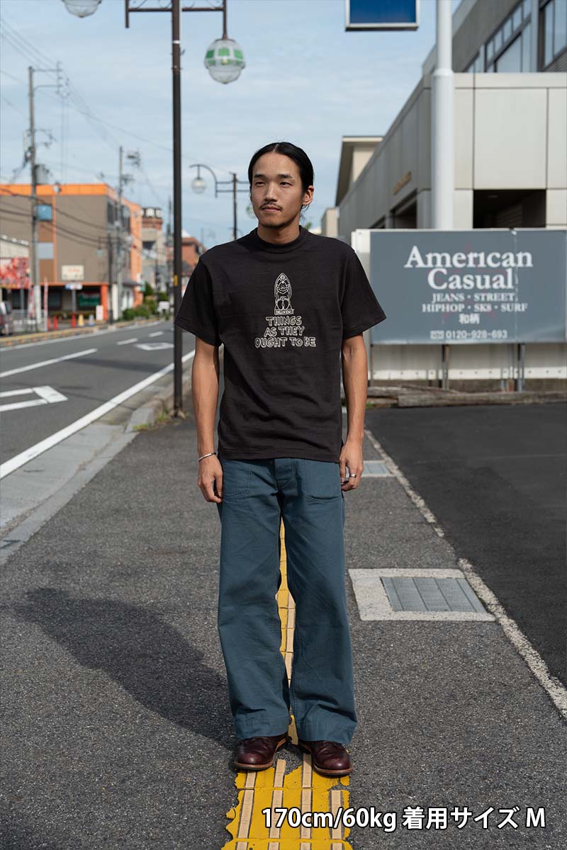 WAREHOUSE �������ϥ��� Ⱦµ T����� Lot 4601  "YH��WH  THINGS AS THEY OUGHT TO BE" 4601-THINGS(25SS)