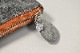 chapllin ����åץ�� �ߥɥ륦����å� ��ELEPHANT LEATHER MIDDLE WALLET�� GRAY/CAMEL CPW-RZM-EL
