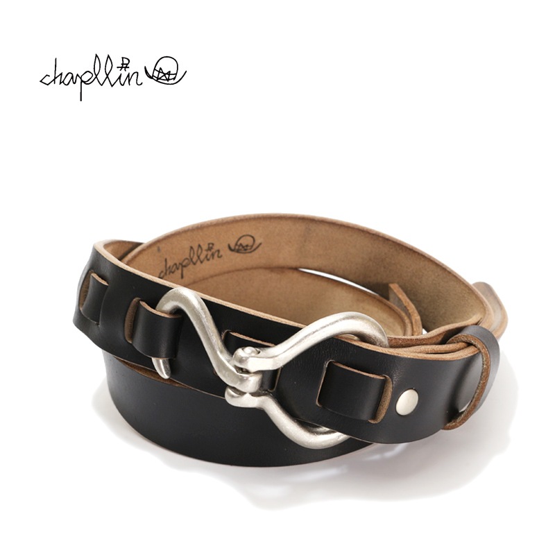 chapllin ����åץ�� �٥�� CHROMEXCEL LEATHER HARNESS BELT CPB-HARNES-CEXDN-BK