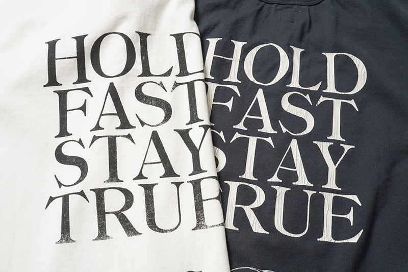 FULLCOUNT �ե륫����� Ⱦµ T����� "HOLD FAST STAY TRUE"  5222PT-9