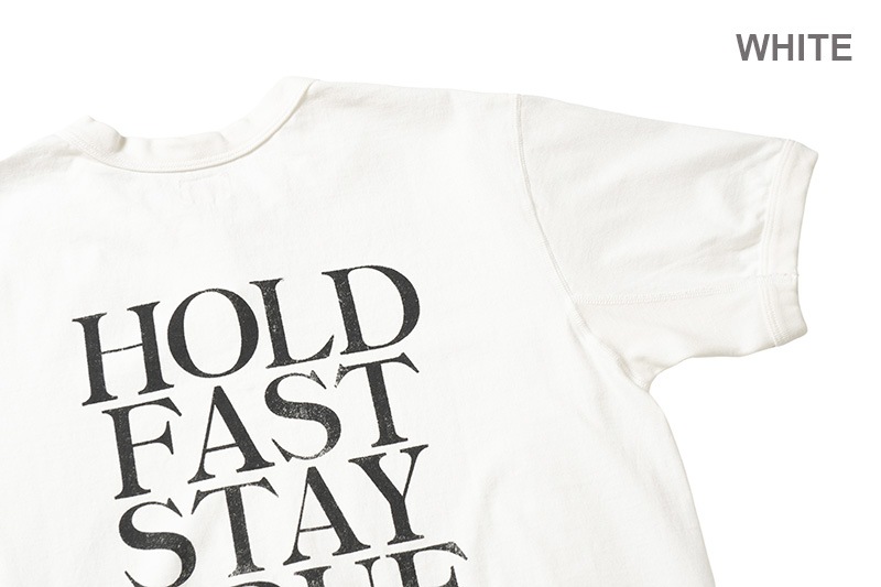 FULLCOUNT �ե륫����� Ⱦµ T����� "HOLD FAST STAY TRUE"  5222PT-9