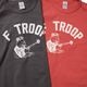 WAREHOUSE �������ϥ��� Ⱦµ T����� Lot 4064 "F TROOP"  4064-FTROOP(26SS)