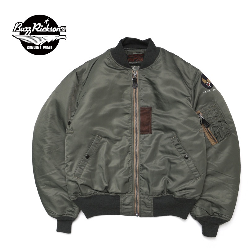 BUZZ RICKSON'S Хꥯ ե饤ȥ㥱å Type MA-1 "ALBERT TURNER & CO., INC." BR14900