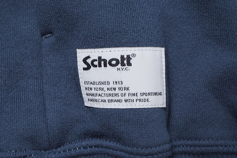 Schott ����å� �������å� "HALF ZIP SWEAT" 782-3232005